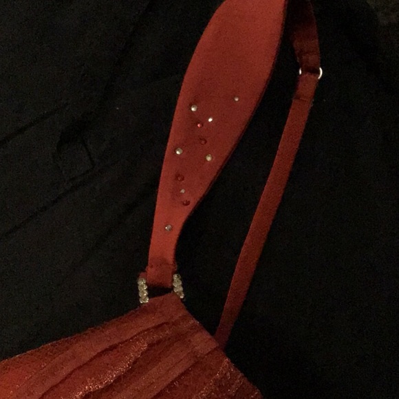 Pleasure state couture Bra & garter. - Picture 3 of 4